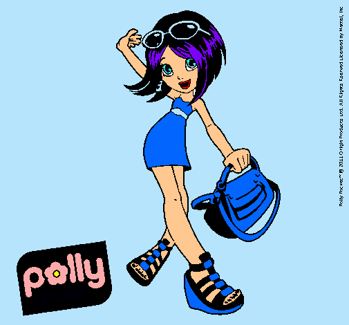 Dibujo Polly Pocket 12 pintado por pelusilla