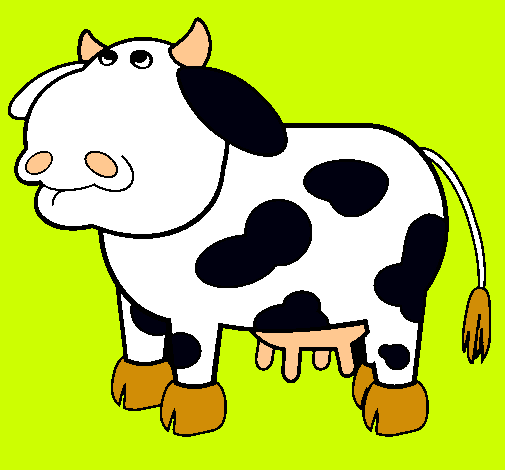 Vaca pensativa