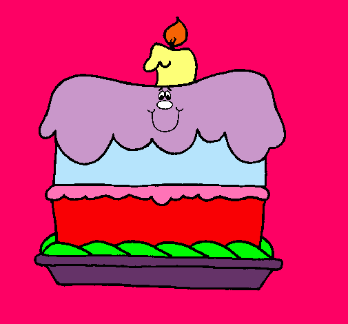 Pastel de cumpleaños