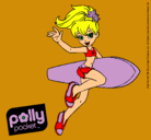 Dibujo Polly Pocket 3 pintado por anaoi