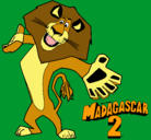 Dibujo Madagascar 2 Alex 2 pintado por Sharkqwash