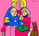 Dibujo Familia pintado por ggvbh