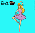 Dibujo Barbie bailarina de ballet pintado por Dayanna