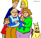 Dibujo Familia pintado por emilyherrera