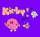 Dibujo Kirby 4 pintado por carolinapo