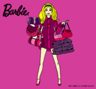 Dibujo Barbie de compras pintado por malennna