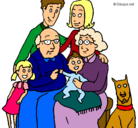 Dibujo Familia pintado por aleexiiaa