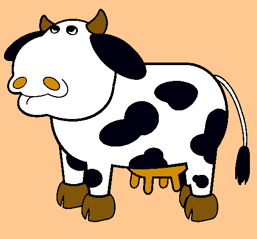 Vaca pensativa