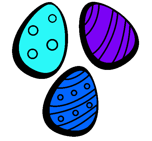 Dibujo Huevos de pascua IV pintado por seb_lucio