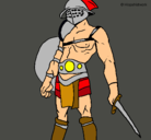 Dibujo Gladiador pintado por SebaGBarton