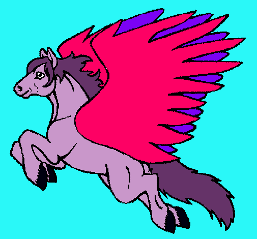 Pegaso volando