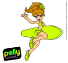 Dibujo Polly Pocket 3 pintado por almitaa