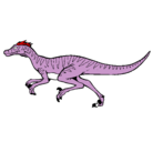 Dibujo Velociraptor pintado por shiajdsioawk