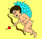Dibujo Cupido con grandes alas pintado por UI4UIRLI