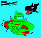 Dibujo Imaginext 3 pintado por saraxd8