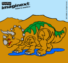 Dibujo Imaginext 13 pintado por chochi