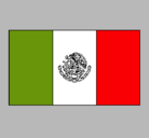 Dibujo México pintado por edso