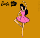 Dibujo Barbie bailarina de ballet pintado por isa8