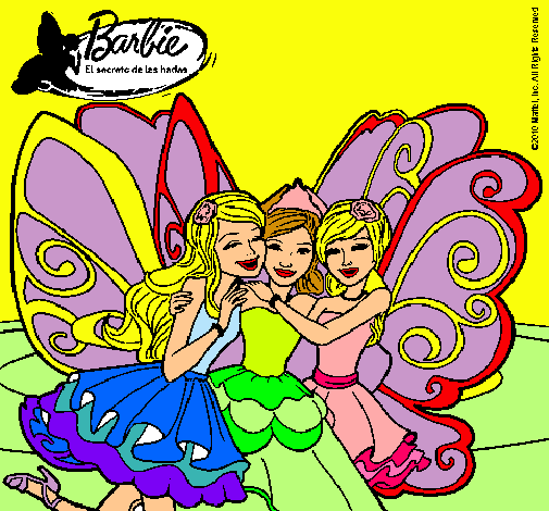 Barbie y sus amigas en hadas