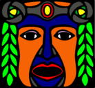Dibujo Máscara Maya pintado por Suka2000