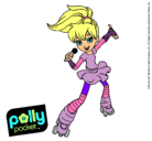 Dibujo Polly Pocket 2 pintado por holo