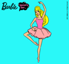 Dibujo Barbie bailarina de ballet pintado por alrac