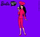 Dibujo Barbie de chef pintado por dragonesa