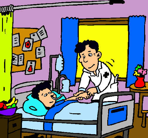 Niño hospitalizado