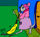 Dibujo La ratita presumida 1 pintado por Nanny