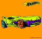 Dibujo Hot Wheels 3 pintado por jhosep