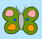 Dibujo Mariposa pintado por eric_yael