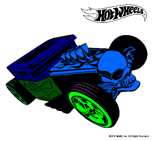 Dibujo Hot Wheels 8 pintado por SubZeroMK