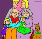 Dibujo Familia pintado por MONICAARCAS