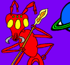 Dibujo Hormiga alienigena pintado por santi-ago
