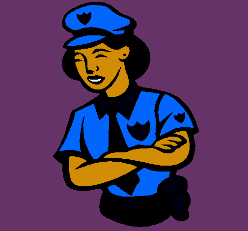 Mujer policía