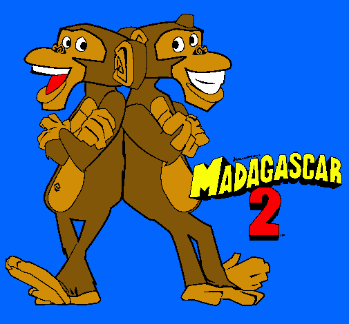 Madagascar 2 Manson y Phil 2