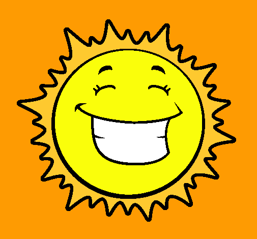 Sol sonriendo