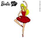 Dibujo Barbie bailarina de ballet pintado por iset