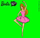 Dibujo Barbie bailarina de ballet pintado por isa8