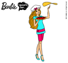 Dibujo Barbie cocinera pintado por Andre1998