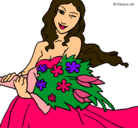 Dibujo Ramo de flores pintado por Kiara21