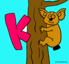 Dibujo Koala pintado por ALMENDRAGF