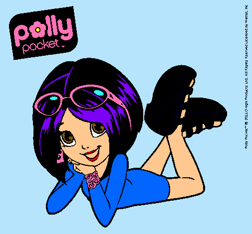 Dibujo Polly Pocket 13 pintado por pelusilla