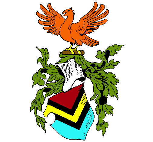 Escudo de armas y aguila 