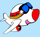 Dibujo Avión pequeño II pintado por Sharkqwash