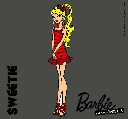 Dibujo Barbie Fashionista 6 pintado por zu-star