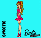 Dibujo Barbie Fashionista 6 pintado por fasi