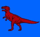 Dibujo Tiranosaurus Rex pintado por Suka2000