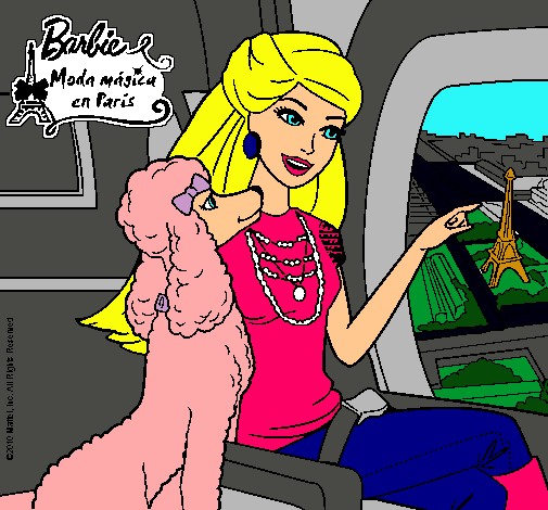 Barbie llega a París