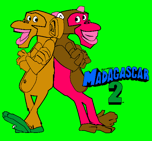 Madagascar 2 Manson y Phil 2